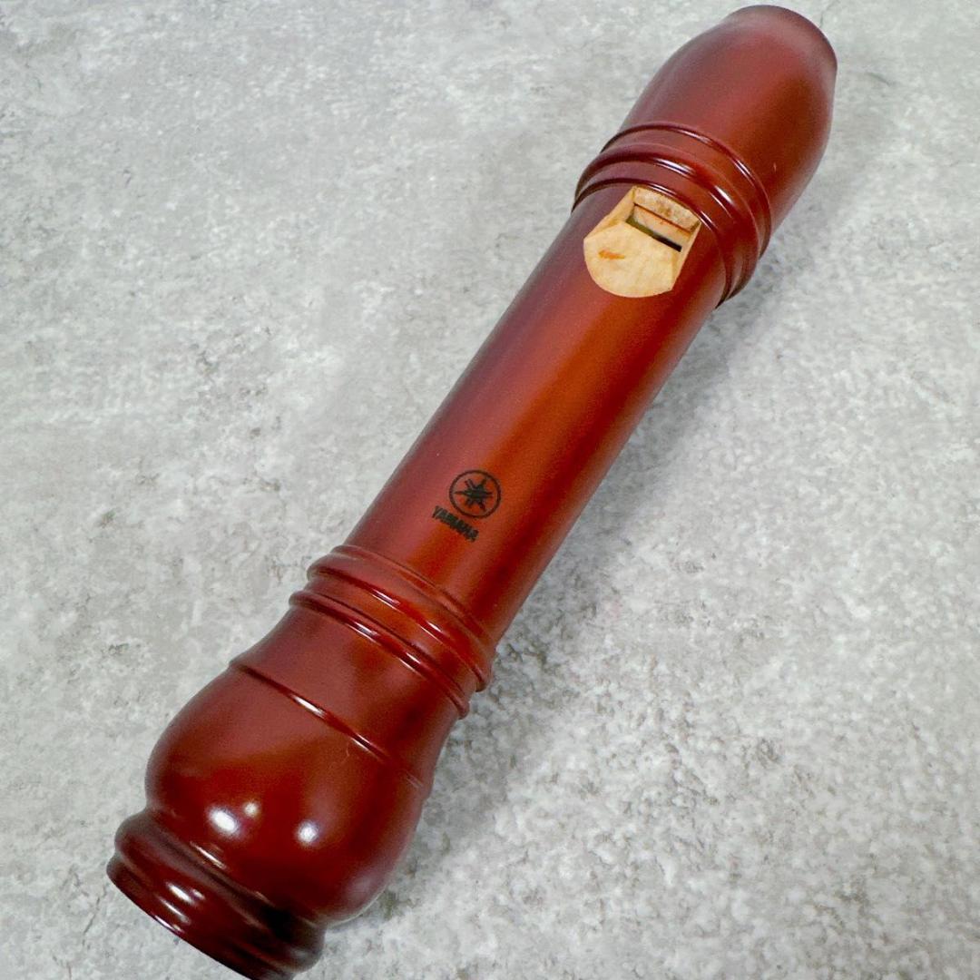 YAMAHA ヤマハ 木製 テナーバス リコーダー YRT-61M バロック式