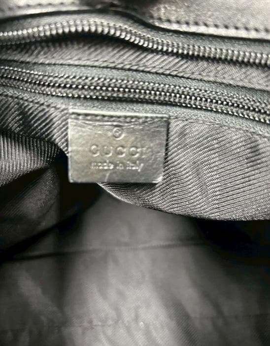 GUCCI ブラック トートバッグ
