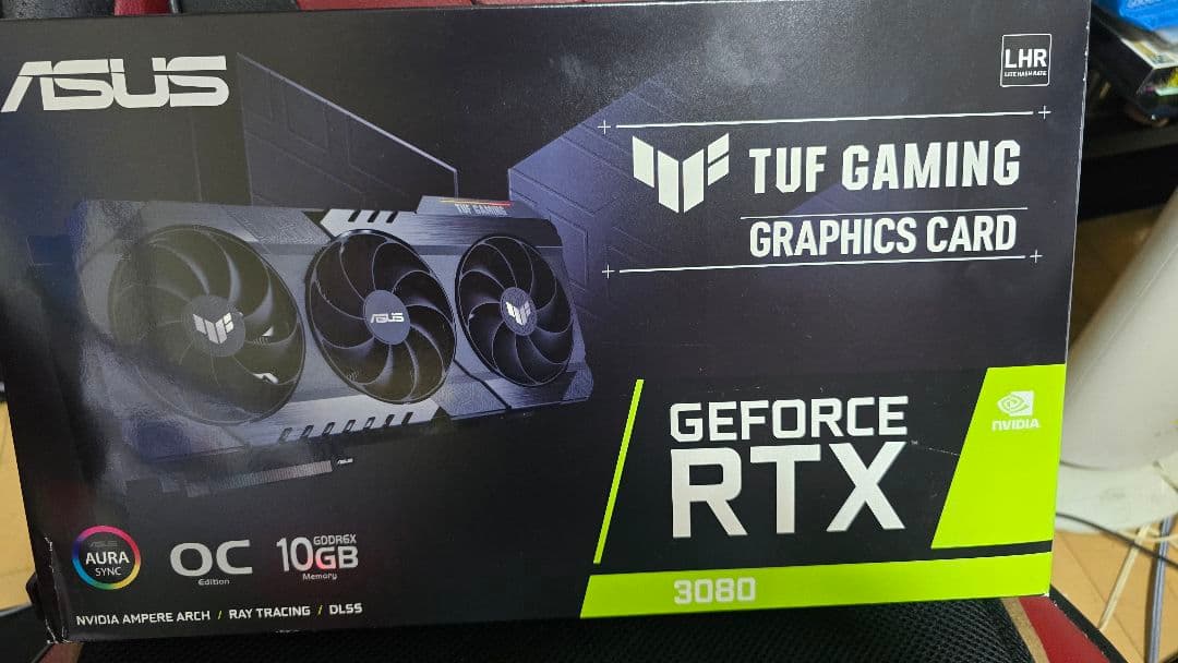 【idumyA】【動作確認済】RTX 3080 OC 10GB Placa de vídeo - NVIDIA GeForce RTX 3080 (10GB / PCI-E) - Galax SG