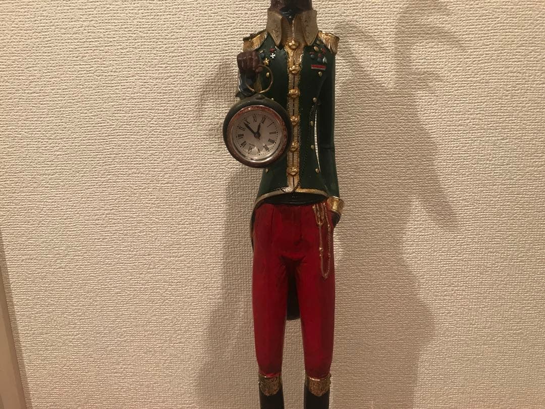 紳士鹿の置物 ヨーロッパ 欧州 工芸品 美術品 訳あり