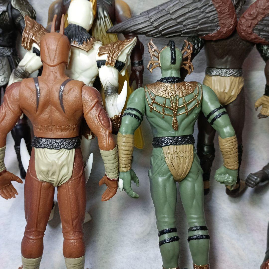 【仮面ライダー怪人・ソフビ】グロンギ12体セット〈「仮面ライダークウガ」〉