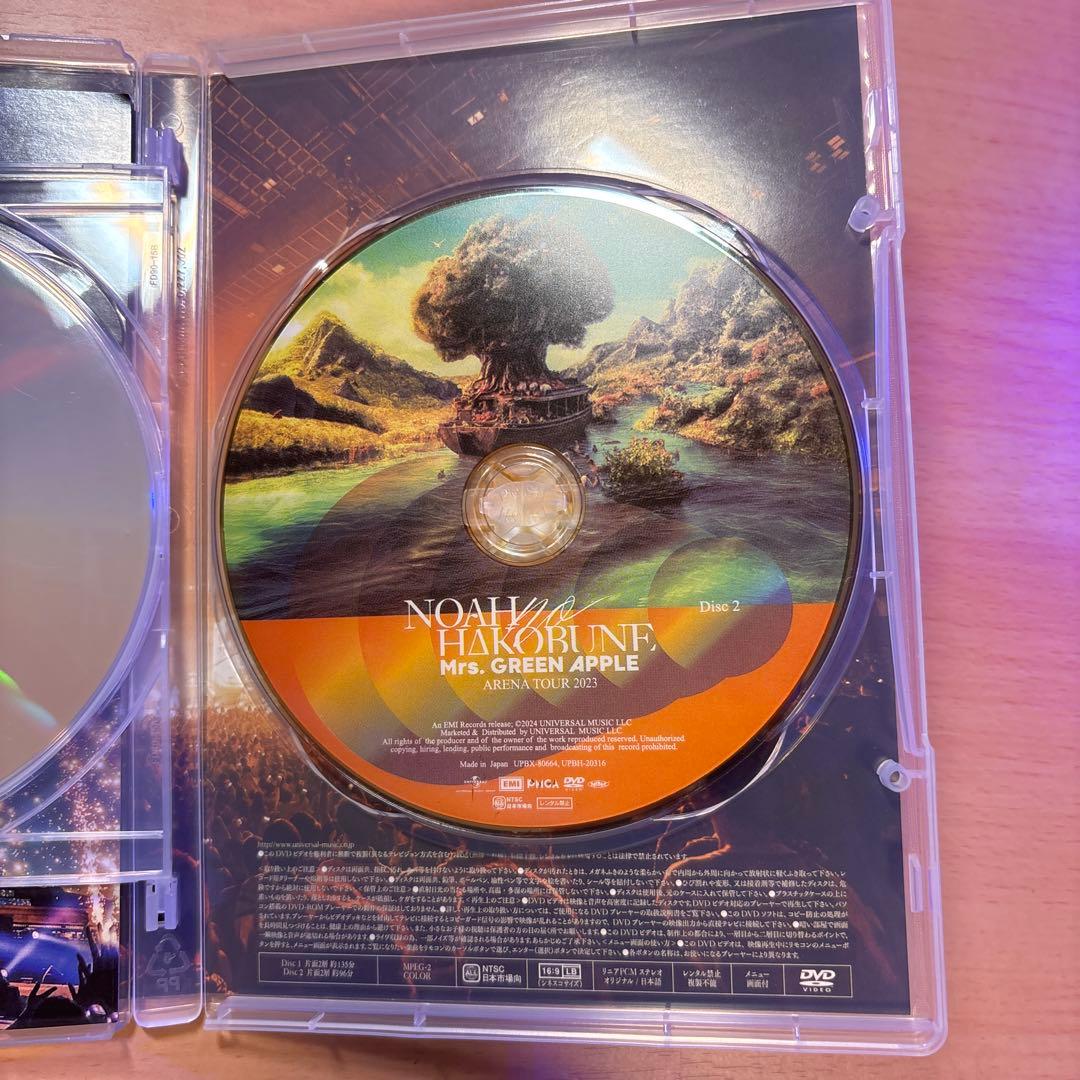 Mrs. GREEN APPLE NOAH no HAKOBUNE DVD - メルカリ