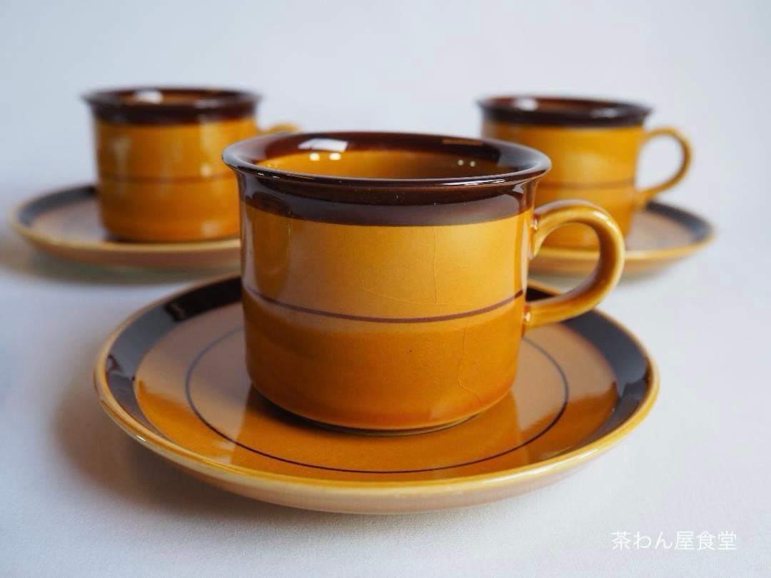 ノリタケ『コーヒーカップ５客揃い』完品　＊おまけ～ノリタケマグカップ2客