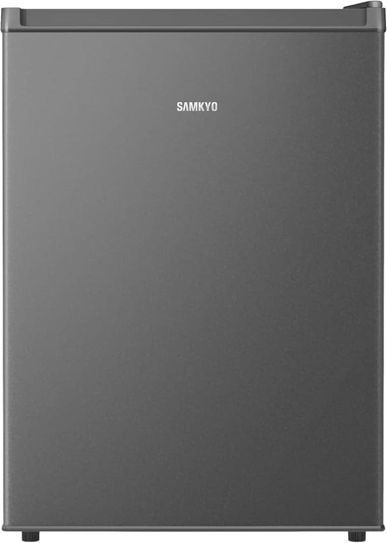 新品　samkyo 65l 冷蔵庫　グレー