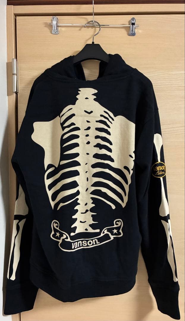VANSON バンソン パーカー フーディー ジップアップ ヒューマンボーン