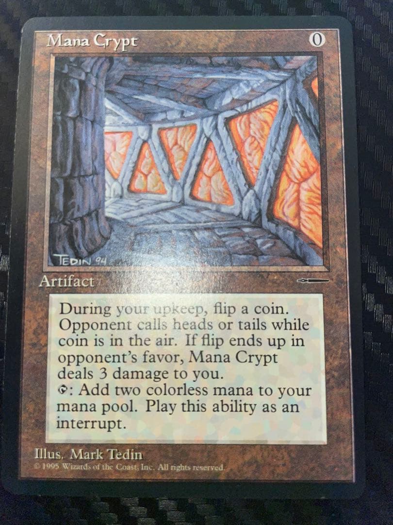 MTG Mana Crypt 魔力の墓所 - マジック：ザ・ギャザリングオリジナル