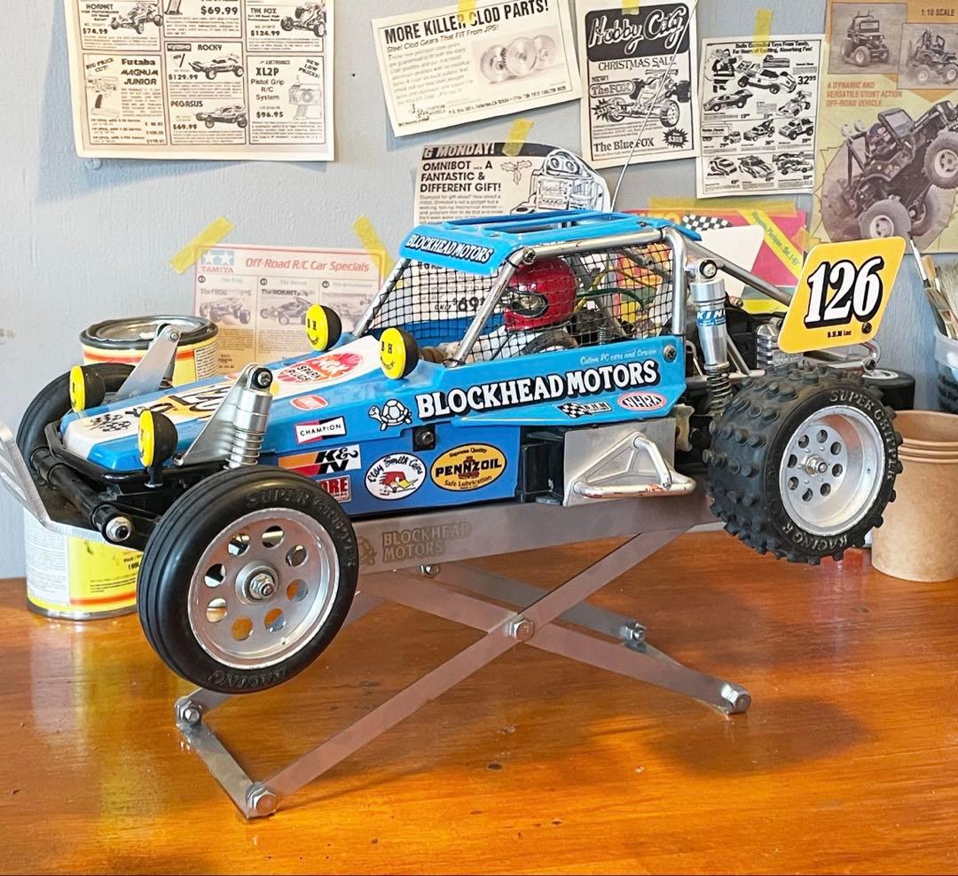 ブロックヘッドモータース　ステンレスRCカースタンド