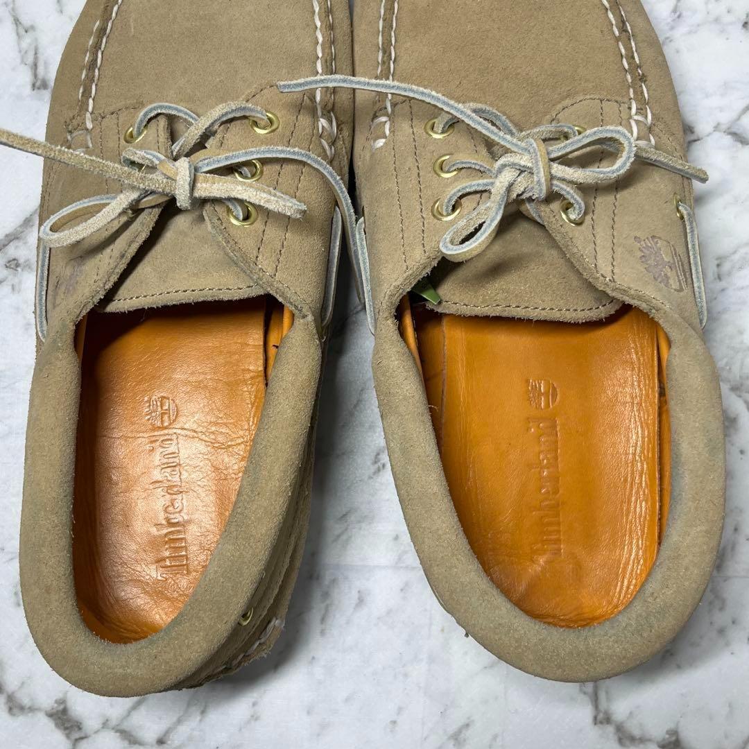 【美品】ティンバーランド　デェッキシューズ・モカシン・オーセンティック 3EYE