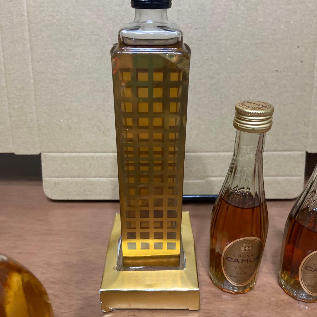 ミニボトルブランデー16本ウイスキー15本