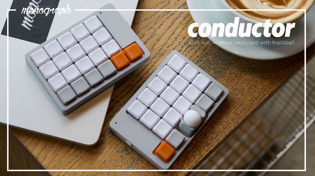 分割型キーボード conductor Bluetooth コンダクター