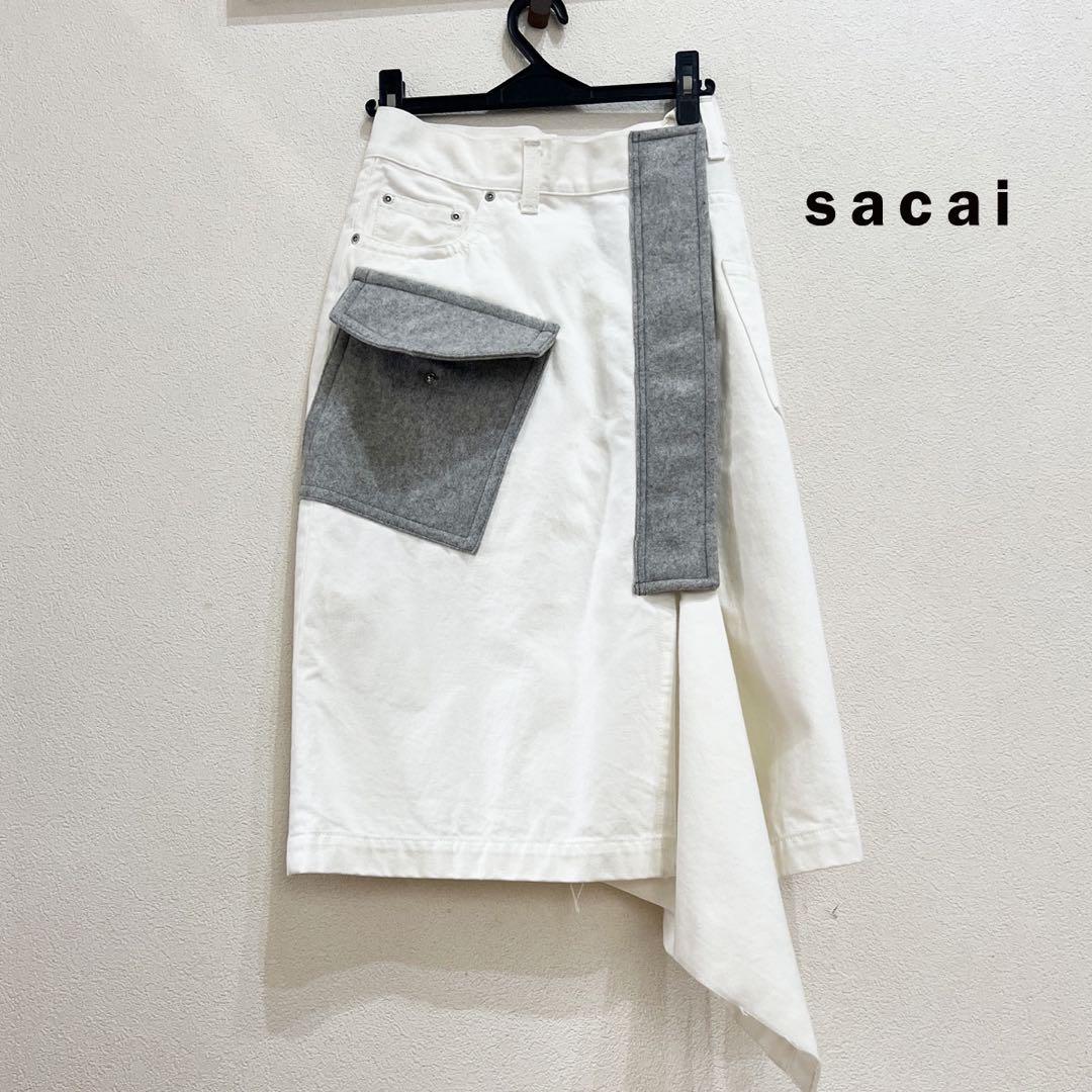 未使用　Sacai サカイ　スカート
