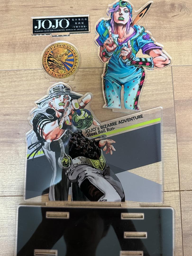 アクリルスタンド】ジョジョの奇妙な冒険 荒木飛呂彦原画展 1〜8部