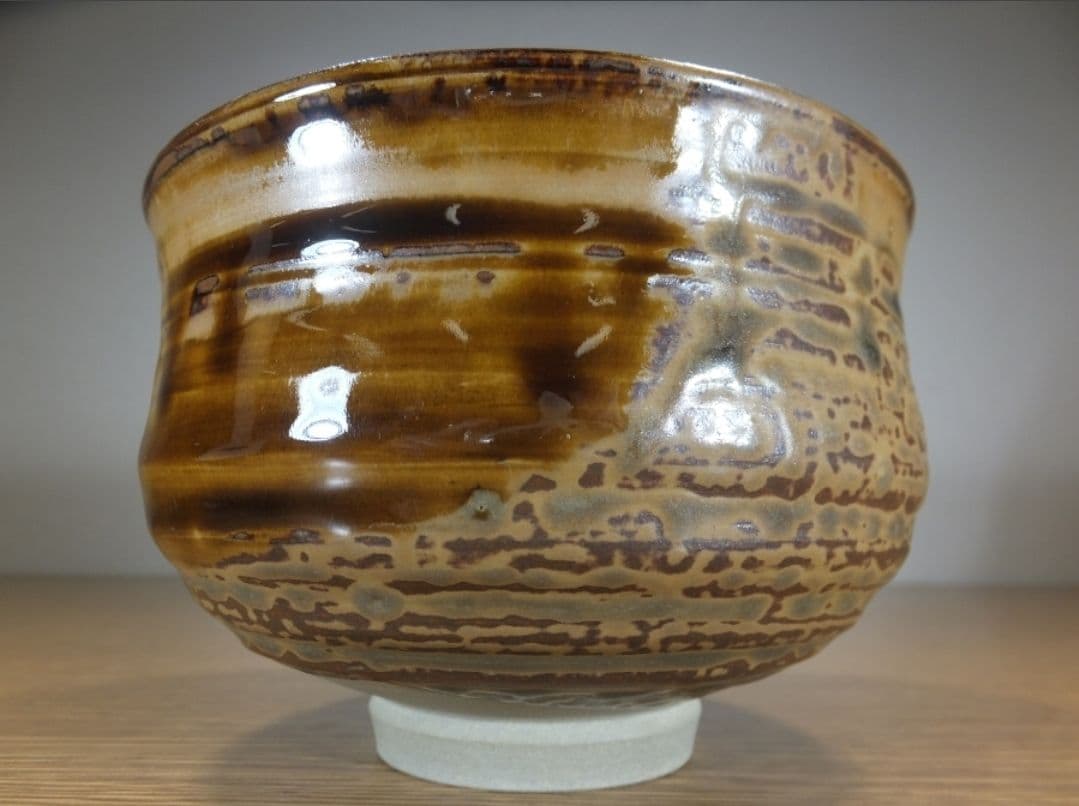 真作保証 12代 高取八山 (道雄) 自作 コレクター放出品 茶道具 福岡県