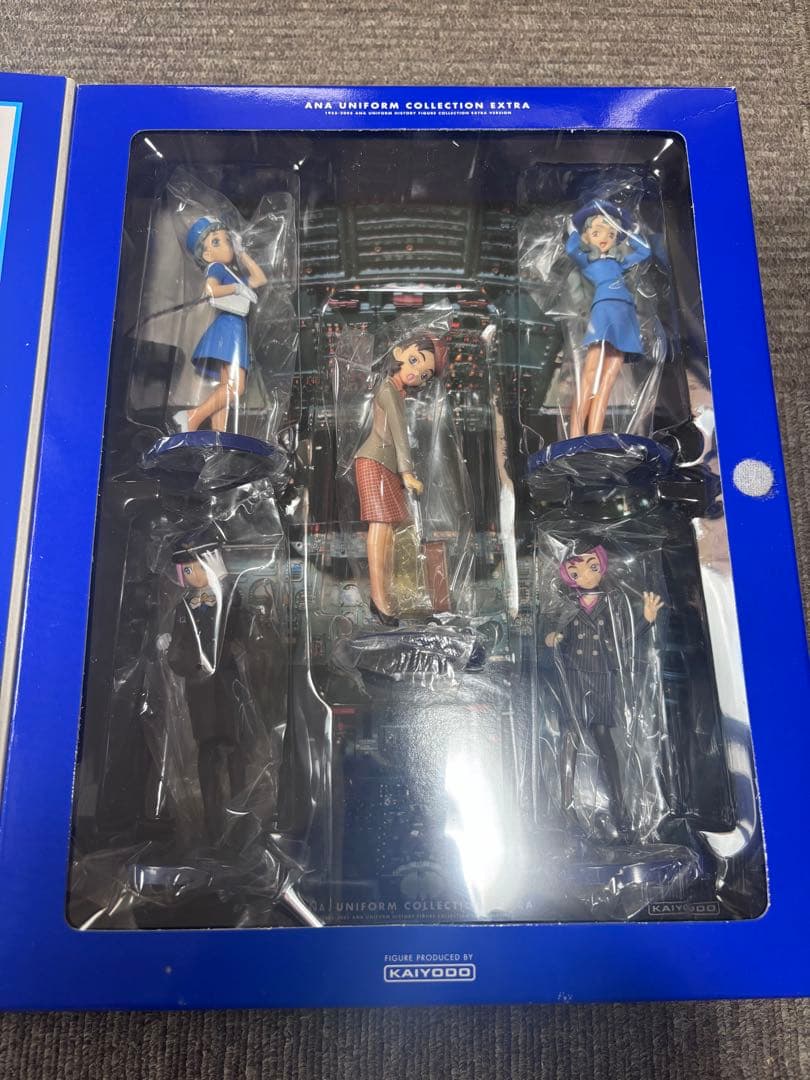 ANA ユニフォームコレクション EXTRA フィギュア5体セット　海洋堂