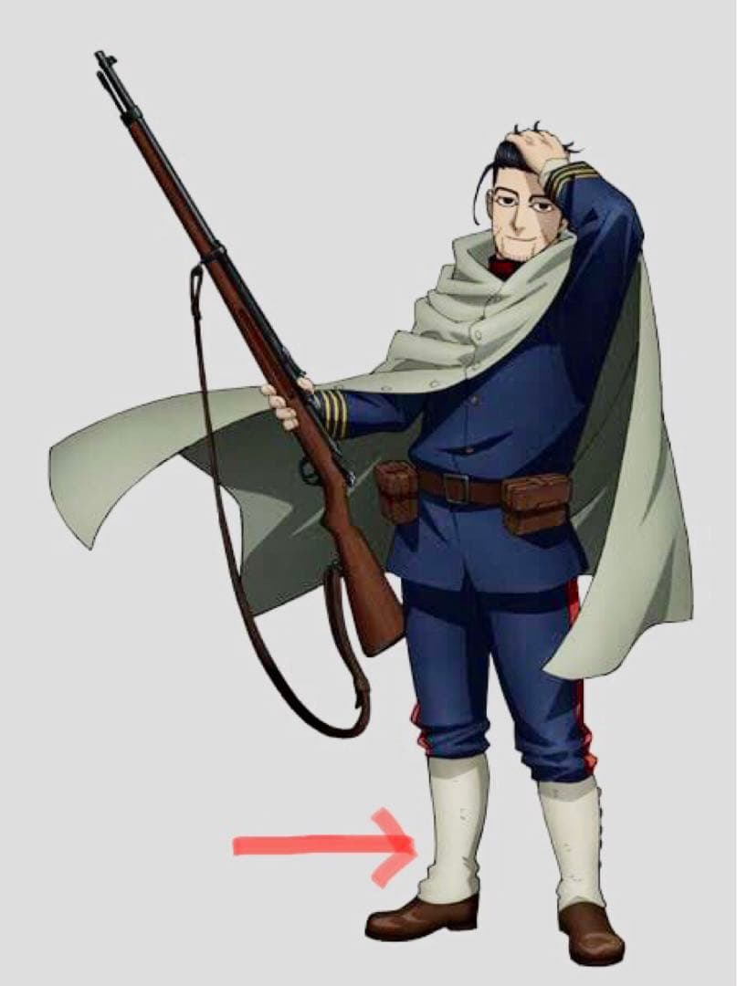 明治陸軍 脚絆 きゃはん ゲートル ゲーター 金カム ゴールデンカムイ