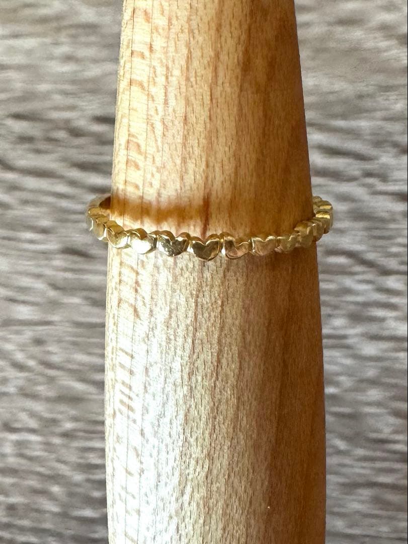 AHKAH アンハートエタニティリング　K18ゴールド 11号