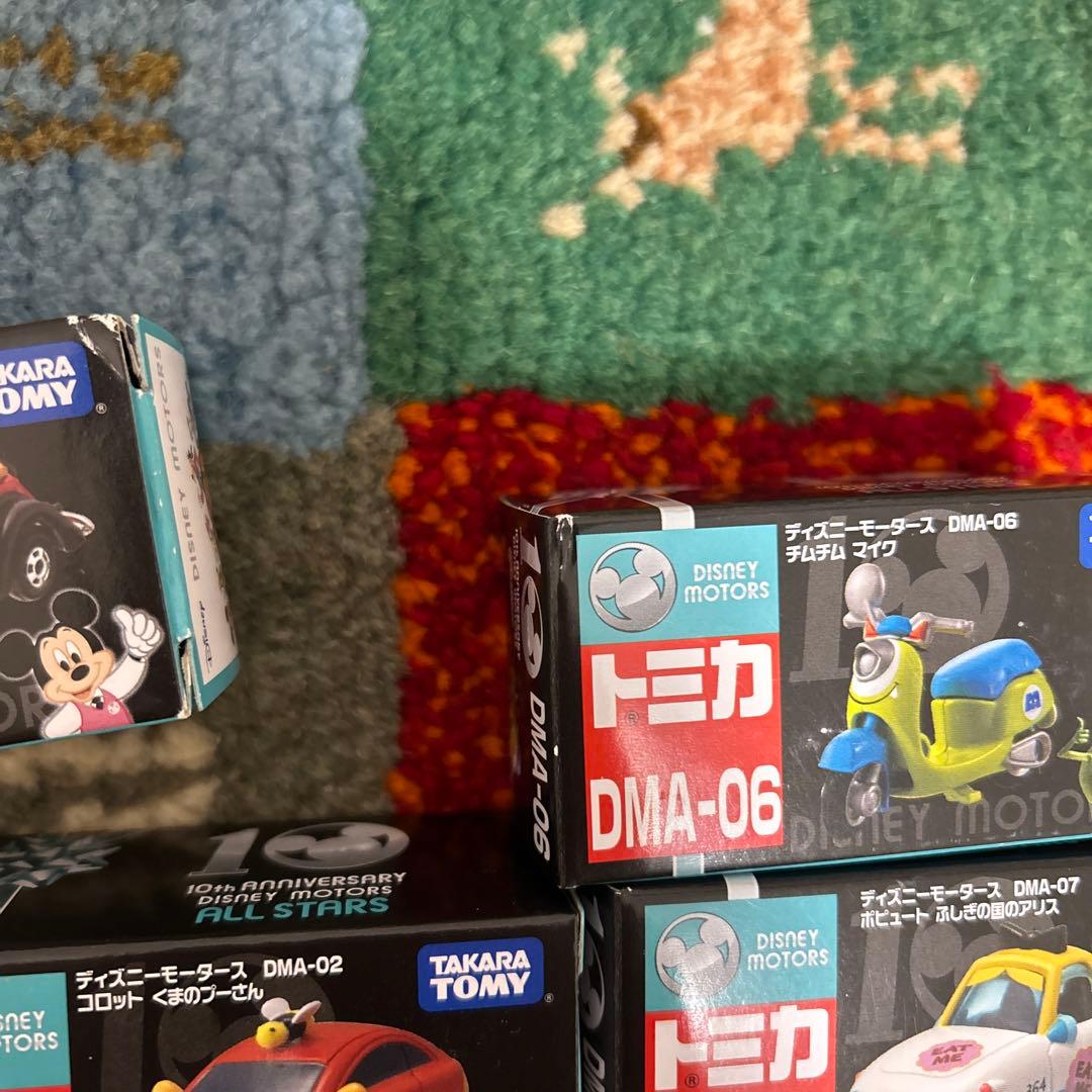 148 トミカ ディズニーモータース アジア限定 セット