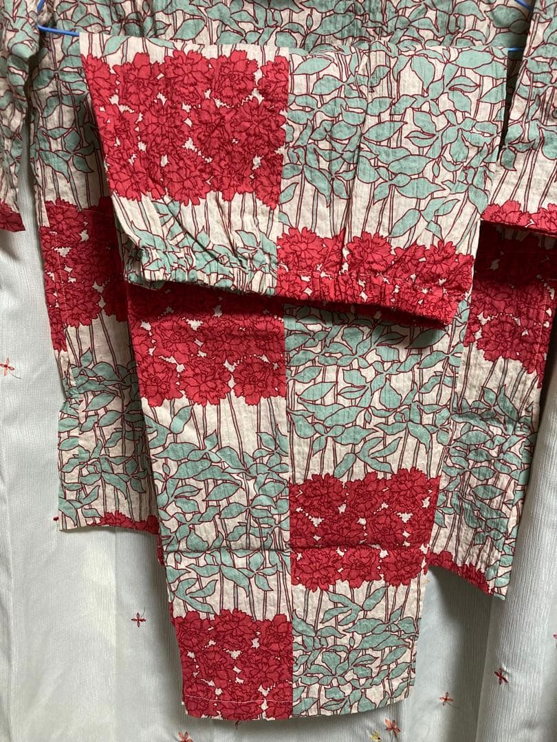 マタノアツコ　ルームウェア　上下　パジャマ　8分丈 ズボン　M ワコール