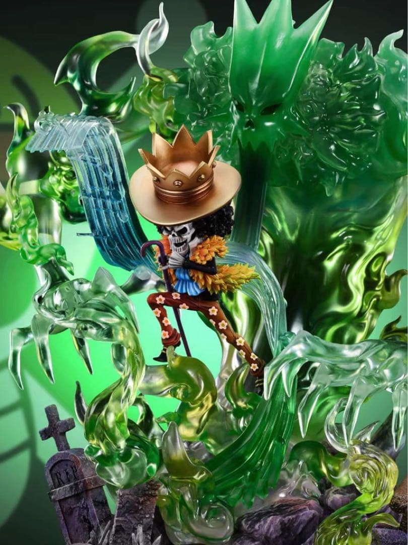 ONE PIECE ワンピース ブルック【魂の王】ガレージキット フィギュア