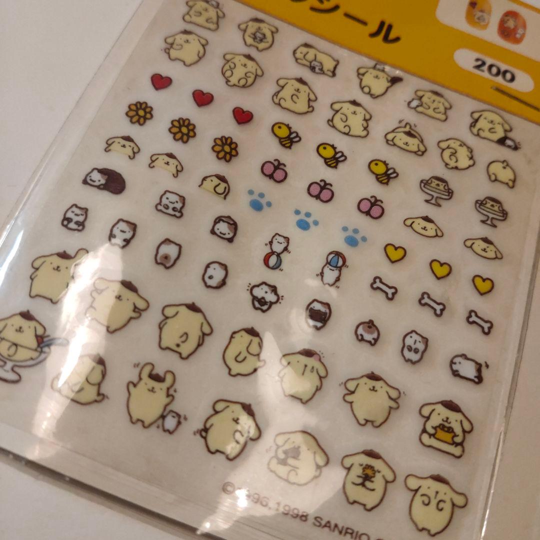 当時物】ポムポムプリン ネイルシール1996年 - メルカリ