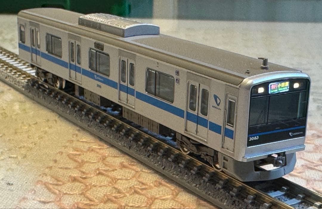 最終価格　GM小田急3000形（3083編成インペリアルブルー帯）10両