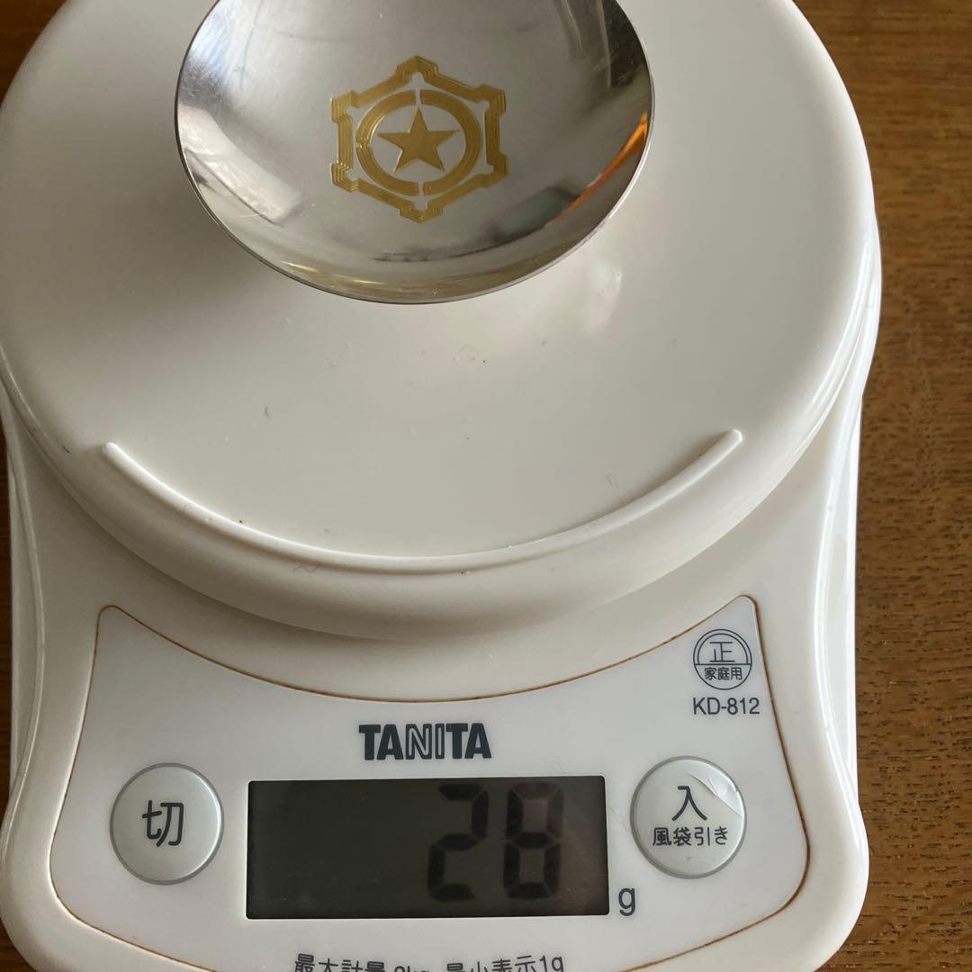 純銀製銀杯　刻印有り大小2枚　専用桐箱入り　97g