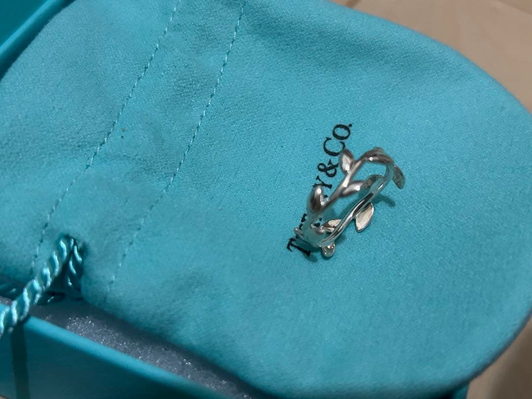 ピ*ナ様 ティファニー リング オリーブ リーフ 925