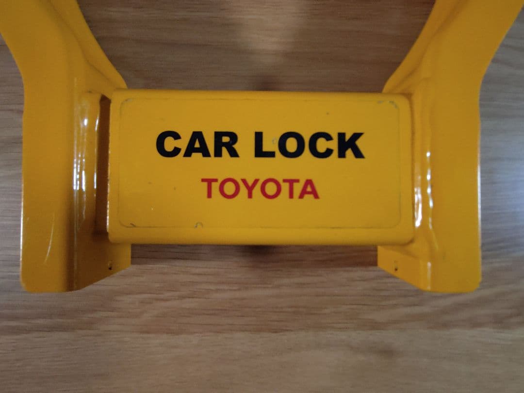 トヨタ 純正 タイヤロックCAR LOCK 盗難対策 ホイールロック