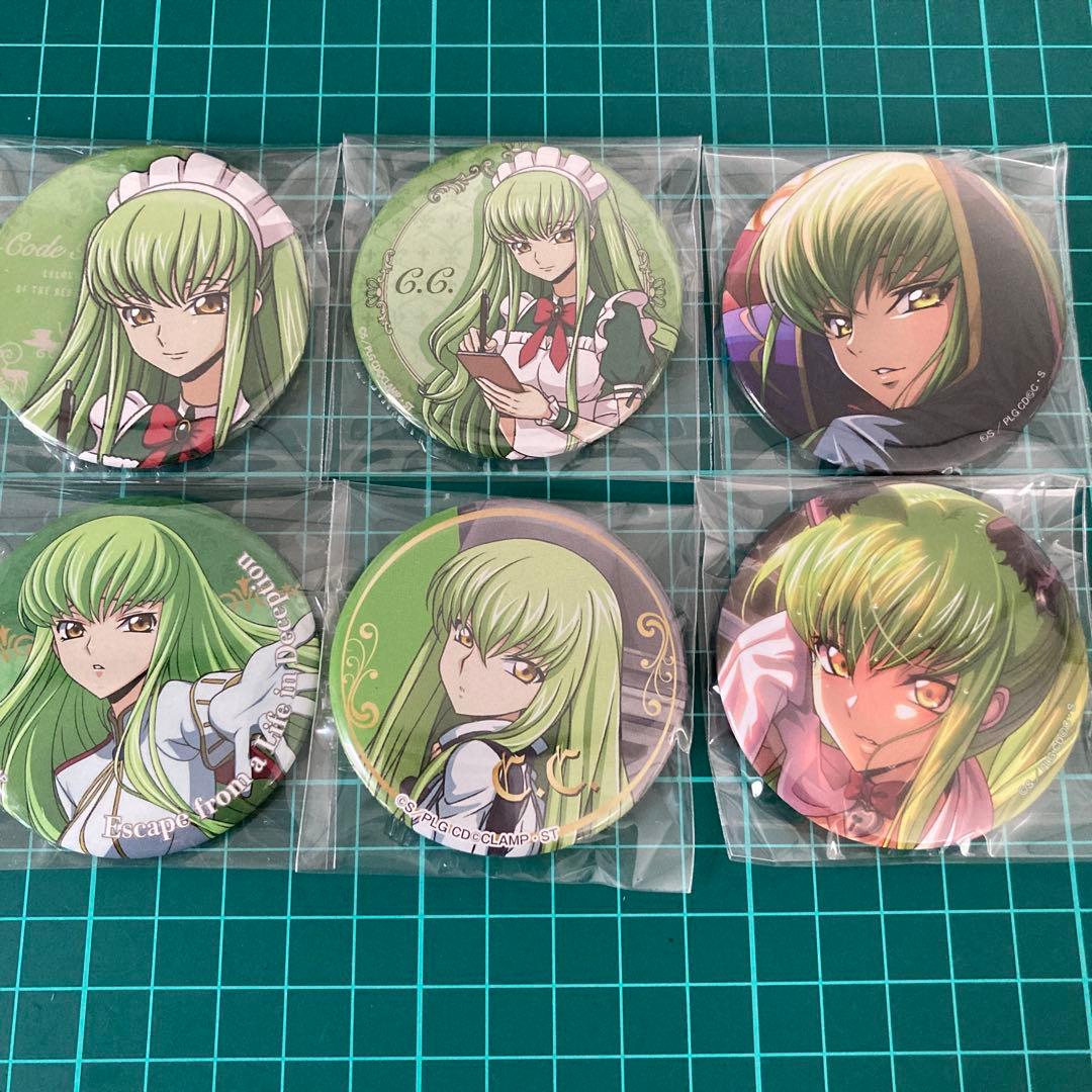 C.C. 缶バッジ コードギアス反逆のルルーシュ ドンキホーテ ツリー