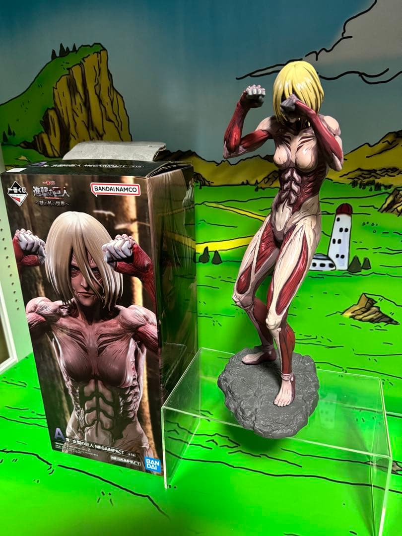 ✨ 一番くじ 進撃の巨人 A賞 女型の巨人 二次元 リペイント フィギュア