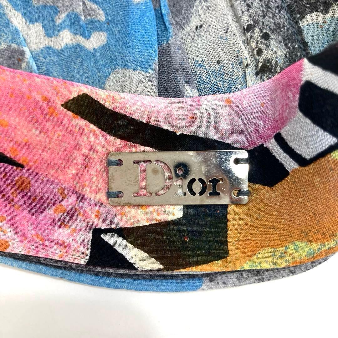 ディオール ガリアーノ期 カラフルヘアバンド バンダナ