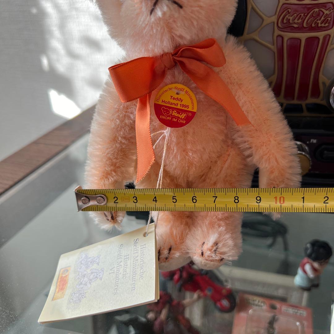 シュタイフ　テディベア　Holland 1995 オレンジ　Steiff