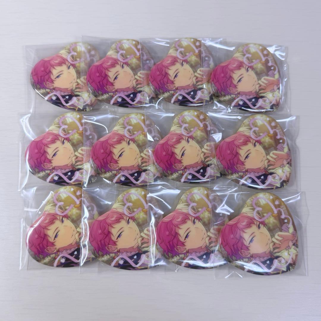 あんスタ パティスリー ホワイトデー ハート缶バッジ 斎宮宗 12点