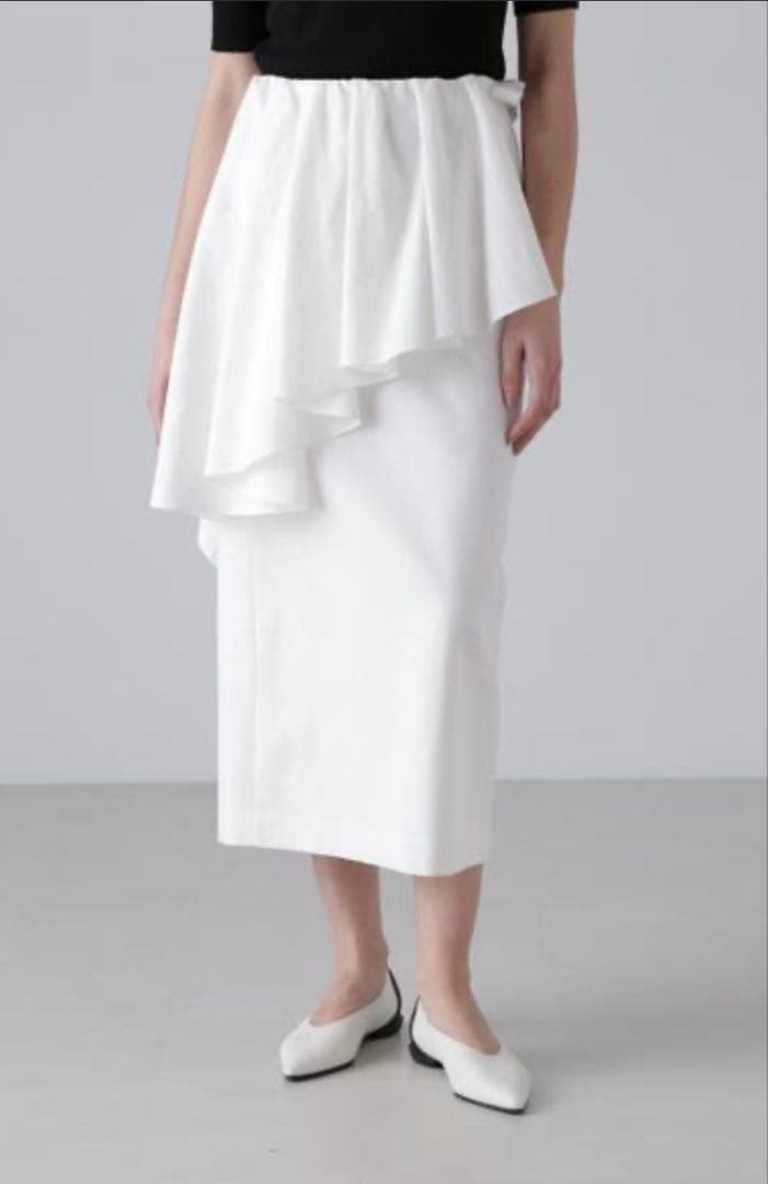 ADORE チンツギャバスカート 36 ブラック 2WAY '25年商品