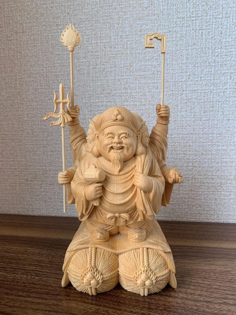 大黒天 木彫 像