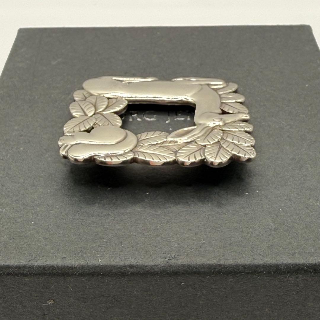 希少 ジョージジェンセン 318 ブローチ 鹿とリス ヴィンテージ - メルカリ