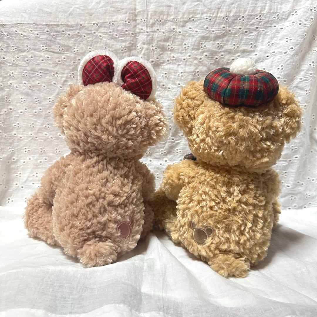 ダッフィーシェリーメイディズニークリスマスギフトボックスぬいぐるみディズニーシー