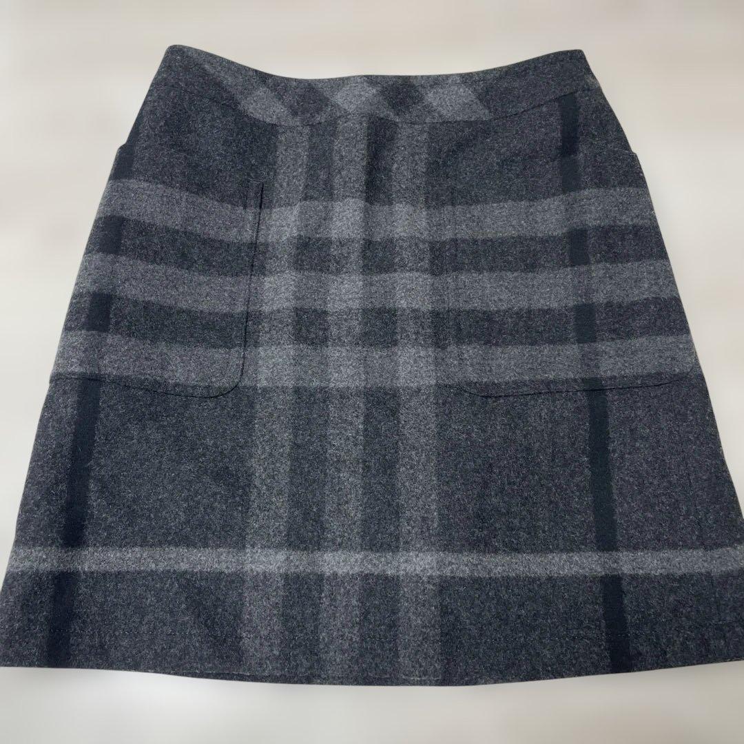 BURBERRY LONDON バーバリー ロンドン チェック スカート 44