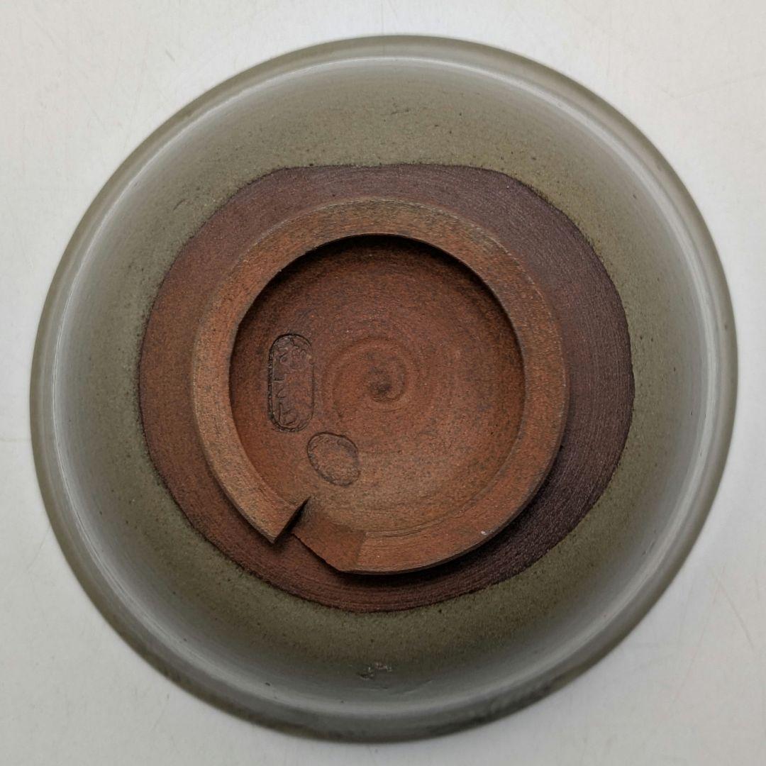 二代横山香寶 虫明焼 茶盌 合箱 しめ縄 抹茶碗 抹茶茶碗 茶道具 茶器