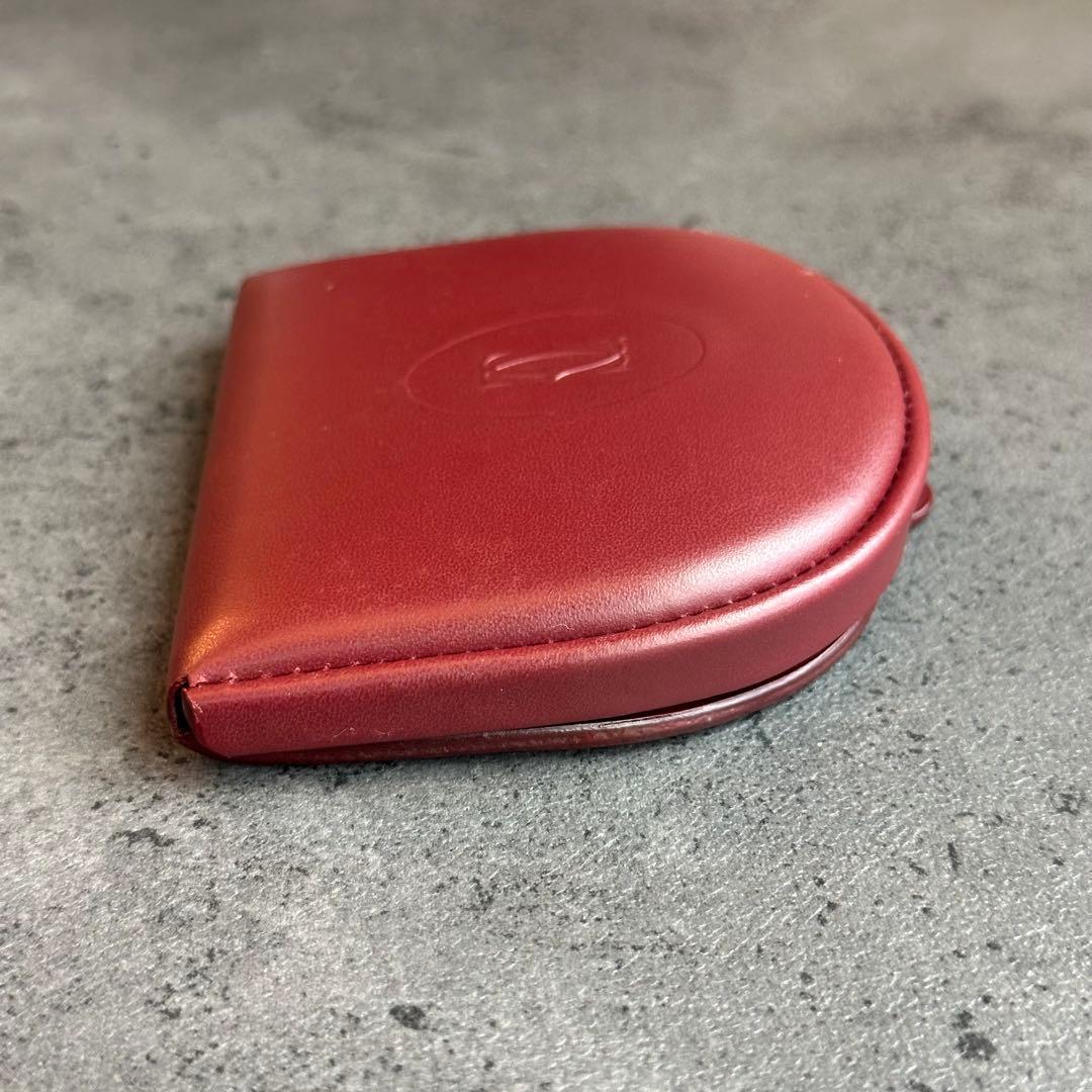 Cartier マストライン 馬蹄型 ケース 小銭入れ　ボルドー
