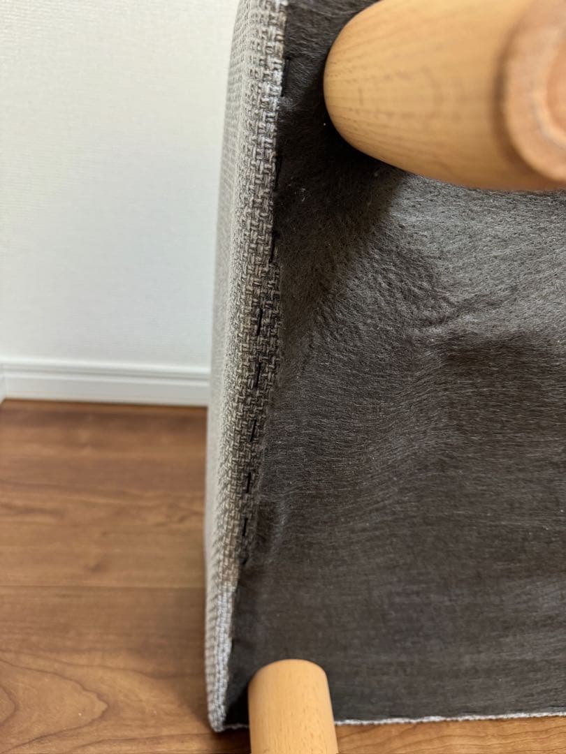 【REP0155】カリモク60 オットマン ミストグレー【A】