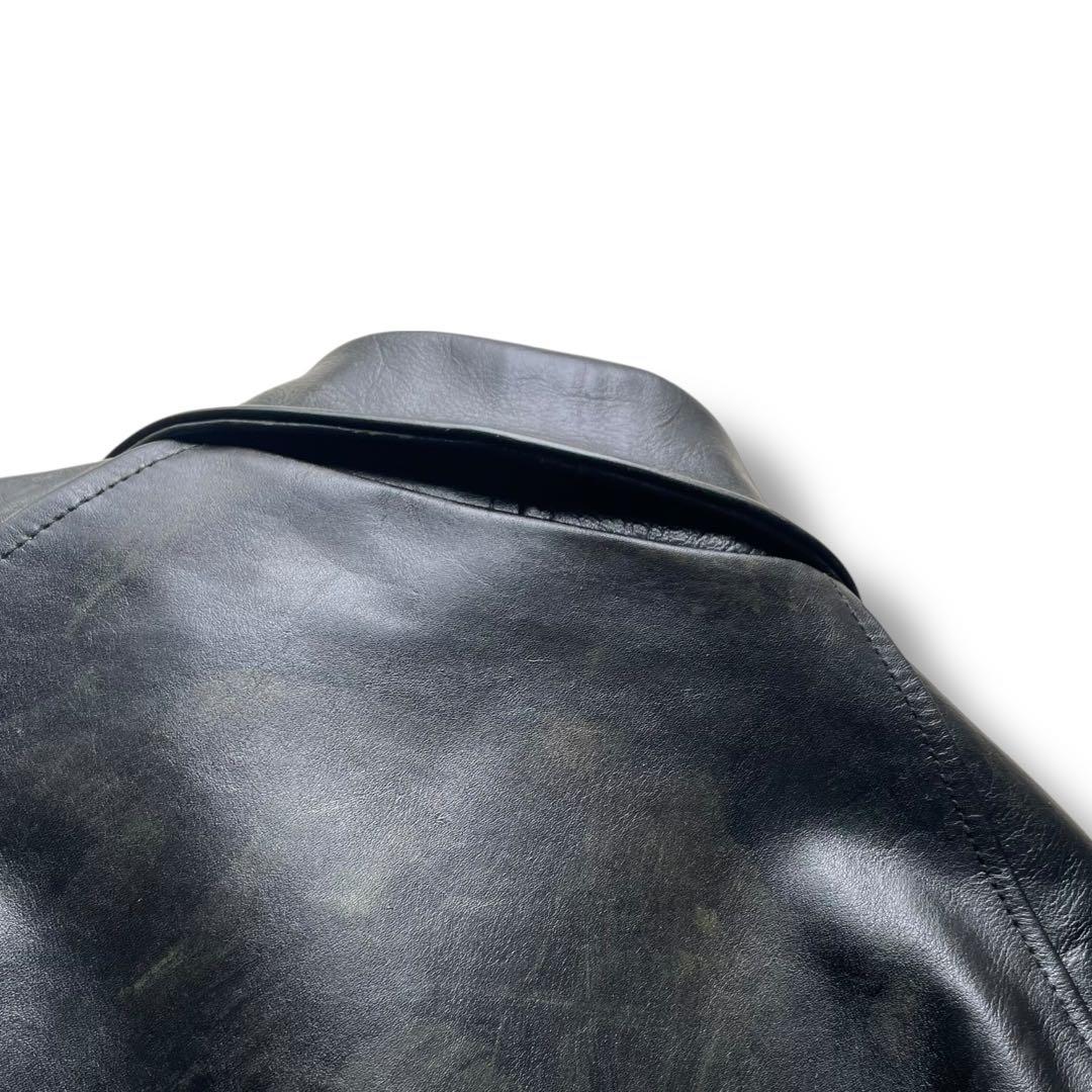 フォースピード 胸スタッズ付き ラグラン ライダース ジャケットの通販