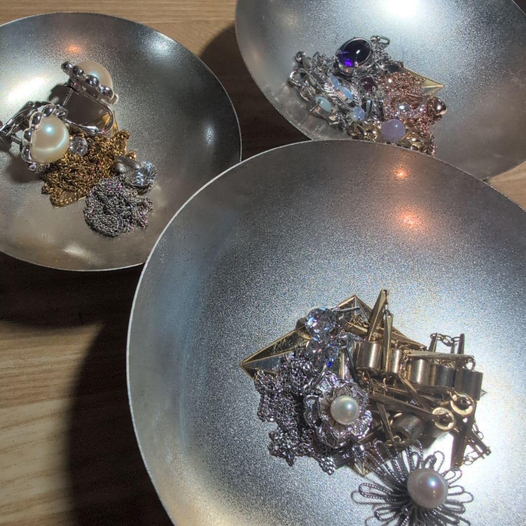 引っ越し整理品　遺品整理　K18 pt　純銀　真珠　貴金属　宝石　1000g超え