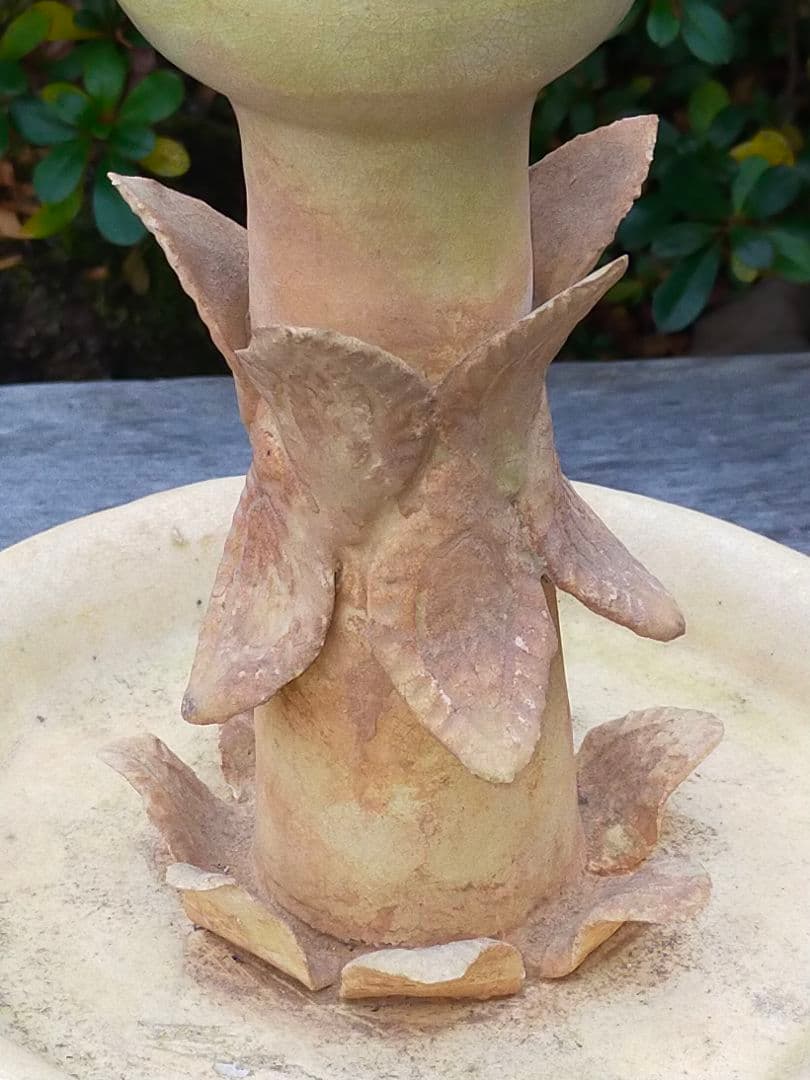 ♥中国 発掘品 高杯 骨董品