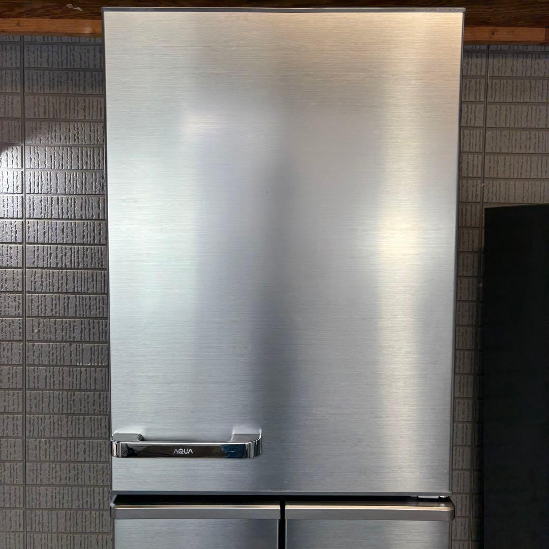 AQUA 415L 冷蔵庫 大容量 高機能モデル おしゃれ【地域限定配送無料
