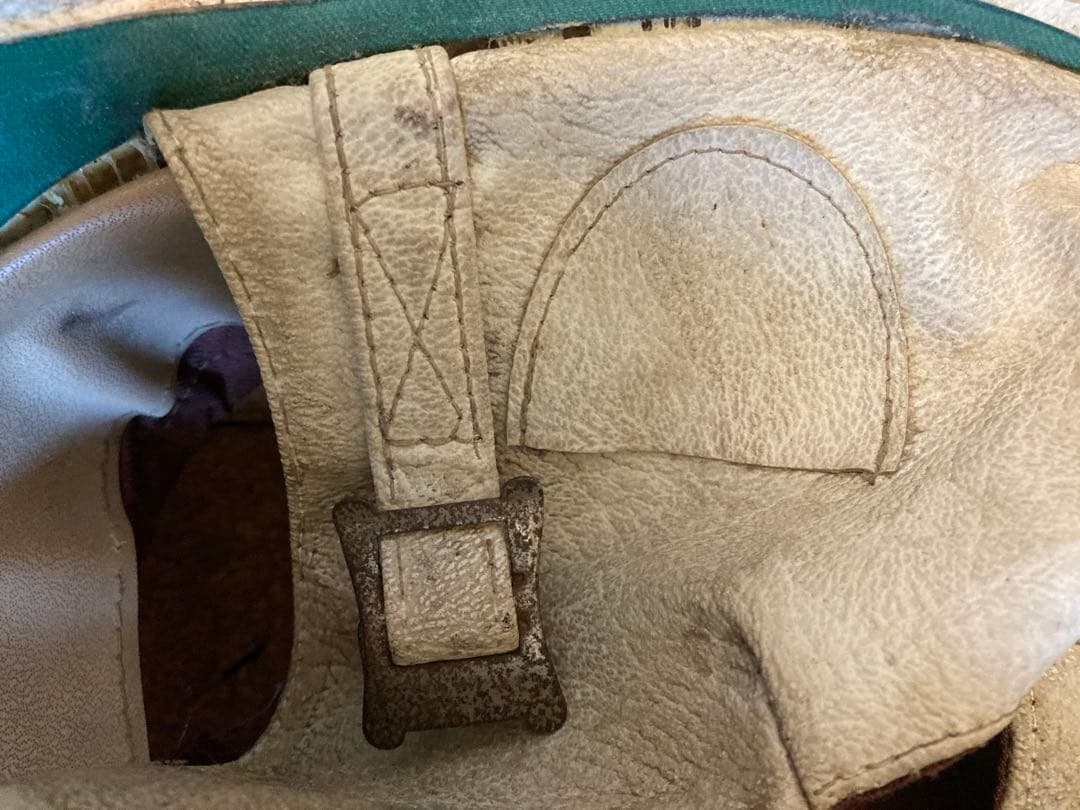 ビンテージヘルメット　オフホワイト