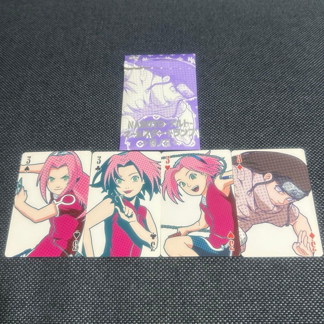 NARUTO　ナルト　オールスタートランプ　非売品　コンプセット　カード