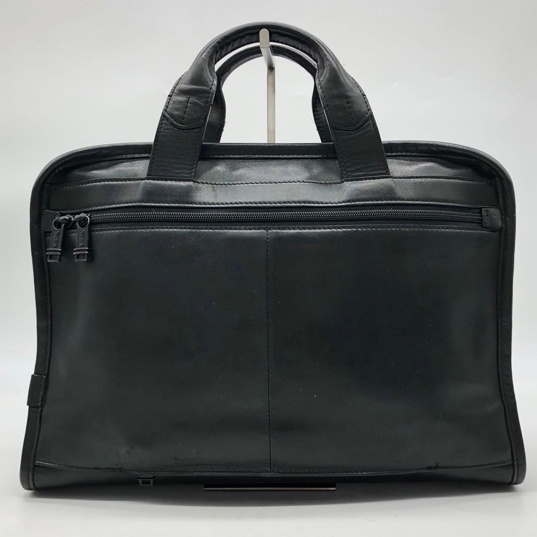 TUMI ビジネスバッグ 2way アルファ 96101 オールレザー ブラック