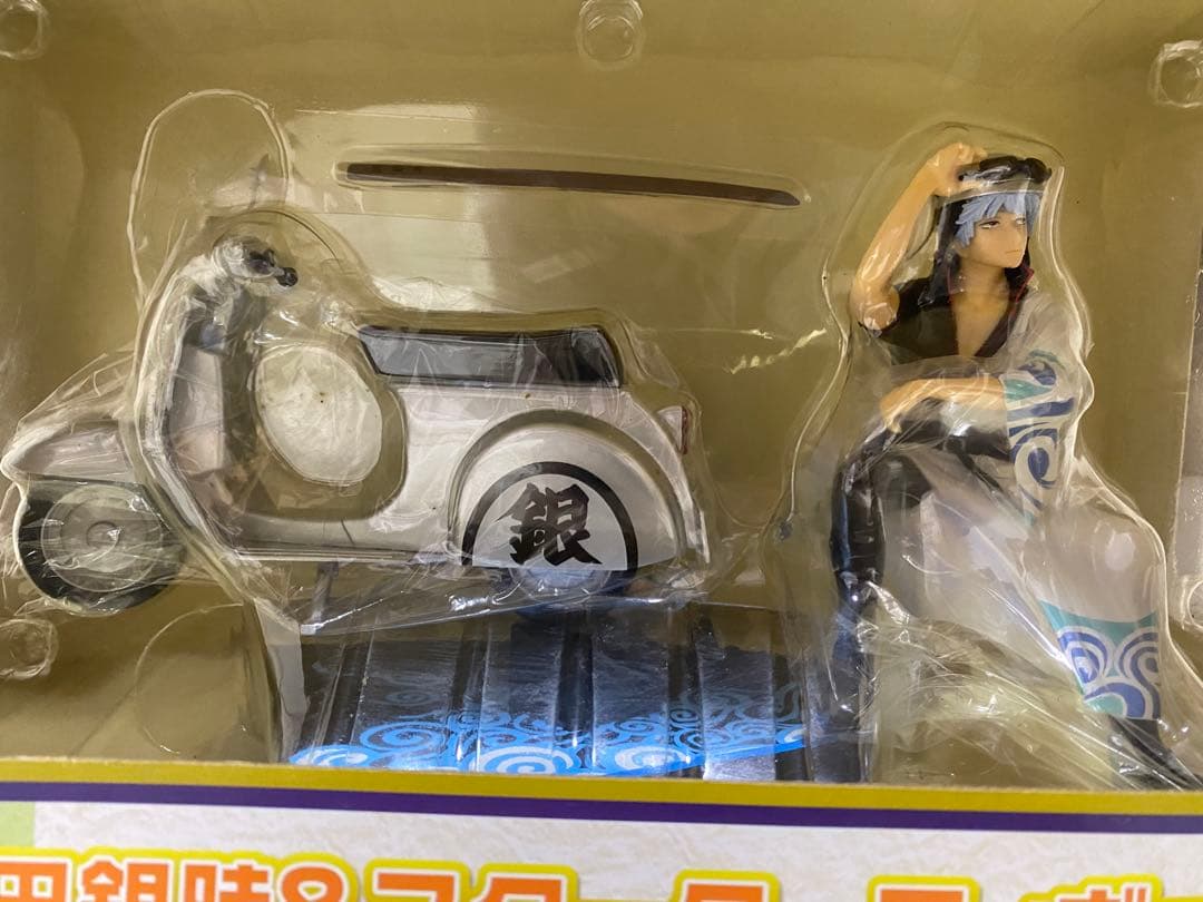 一番くじ　銀魂　坂田銀時 スクーター フィギュア　未開封
