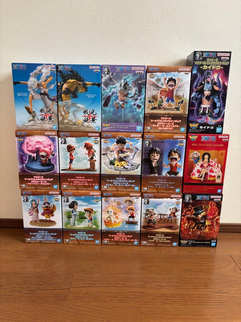 ワンピース フィギュアセット グラメン 15体セット 未開封 未開封